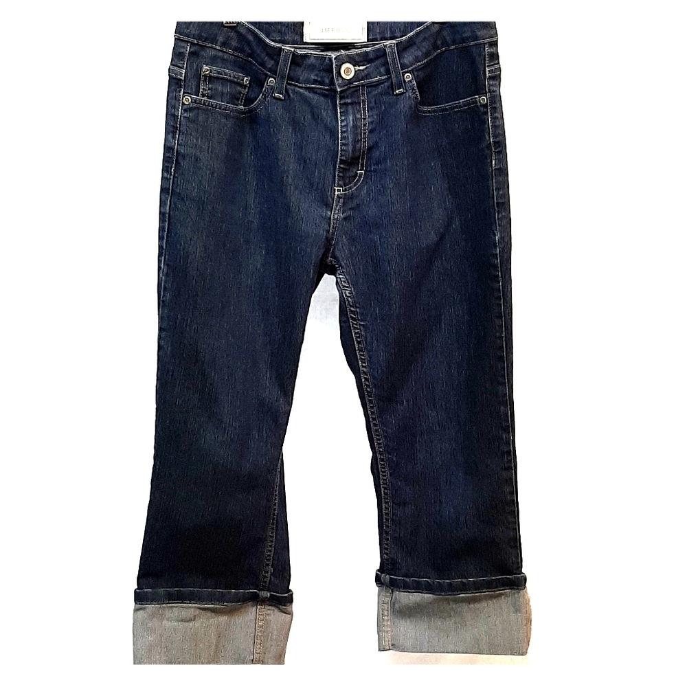 Comfy Merona Stretch Denim Crop Pants  Sz 10